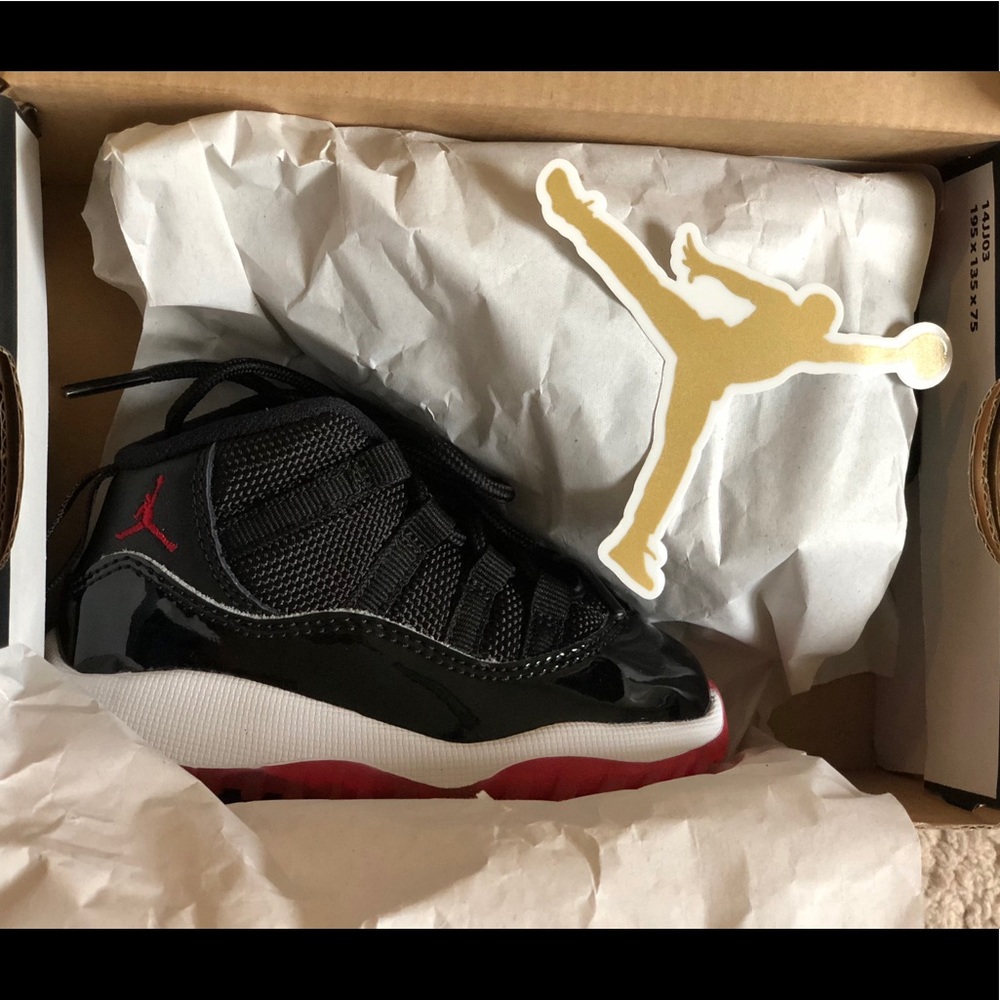 Retro 11s Bred- toddler